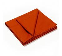 PARAMAISON Lenzuolo alla Francese Sopra, Piatto Morbido Traspirante, 100% Cotone, Tinta Unita | 220x300 Aragosta