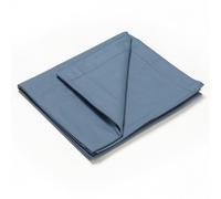 PARAMAISON Lenzuolo Una Piazza e Mezza Sopra, Piatto Morbido Traspirante, 100% Cotone, Tinta Unita | 200x300 Polvere