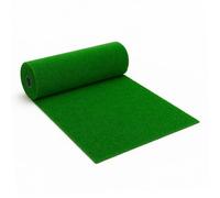 PARAMAISON Prato Sintetico 7 mm Drenante Largo 50 cm, Rotolo Erba Sintetica per Esterno Giardino, Piscina, Balcone | 1x9 mt