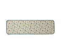 PARAMAISON Runner Tavola Stile Provenzale, Centrotavola Soggiorno, Cucina, Salotto, Credenza, Ingresso, Verde 140x40 cm