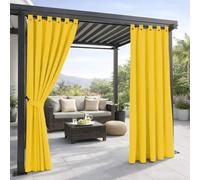 PARAMAISON Tenda Esterno Impermeabile First Gazebo Pergolato Giallo | Modello bretella con bottone, pannello da 150x220 cm per ombreggiare e schermare gli spazi outdoor