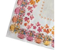 PARAMAISON Tovaglia Pasquale Cotone Easter, 6 Posti Rettangolare, Decorazione Pasquale, Stampa digitale, Addobbi per Cucina, Ottima Idea Regalo, Made in Italy | 140x180 cm