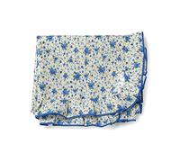 PARAMAISON Tovaglia Plastificata Rettangolare Stile Provenzale, Antimacchia, Impermeabile, Tavola da Pranzo Cucina Giardino, 6 Posti (140 x 170 cm) Azzurro