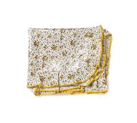 PARAMAISON Tovaglia Plastificata Rettangolare Stile Provenzale, Antimacchia, Impermeabile, Tavola da Pranzo Cucina Giardino, 6 Posti (140 x 170 cm) Giallo