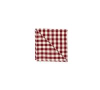 PARAMAISON Tovaglioli Rustica a Quadretti Country Bordò 45x45 Set 4 | 55% cotone e 45% poliestere, morbidi e resistenti, ideali per completare la mise en place durante pasti quotidiani e feste