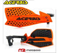 PARAMANI ACERBIS X-ULTIMATE CROSS ENDURO MOTARD ARANCIO NERO + KIT MONTAGGIO