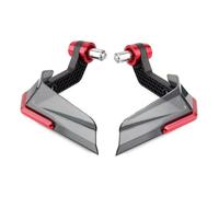 Paramani anti-urto moto Paramani Protezione Mani Scudo Per Kawasaki Per KDX250 Per KDX400 Per Ninja 400 600R Per KX250F(Red)