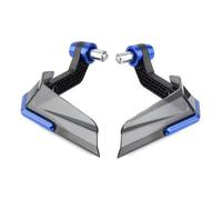 Paramani anti-urto moto Paramani Protezione Mani Scudo Per Kawasaki Per KDX250 Per KDX400 Per Ninja 400 600R Per KX250F(Blue)