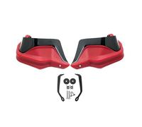 Paramani Antivento Per Benelli TRK702 TRK702X TRK 702 702X 2022 2023 Moto Paramani Shield Guard Parabrezza Protezione Dal Vento A Mano Paramanos(Red Black Set)