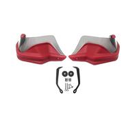 Paramani Antivento Per Benelli TRK702 TRK702X TRK 702 702X 2022 2023 Moto Paramani Shield Guard Parabrezza Protezione Dal Vento A Mano Paramanos(Red Grey Set)