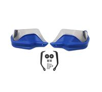 Paramani Antivento Per Benelli TRK702 TRK702X TRK 702 702X 2022 2023 Moto Paramani Shield Guard Parabrezza Protezione Dal Vento A Mano Paramanos(Blue Grey Set)