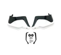 Paramani Antivento Per Benelli TRK702 TRK702X TRK 702 702X 2022 2023 Moto Paramani Shield Guard Parabrezza Protezione Dal Vento A Mano Paramanos(White Black Set)