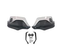 Paramani Antivento Per Benelli TRK702 TRK702X TRK 702 702X 2022 2023 Moto Paramani Shield Guard Parabrezza Protezione Dal Vento A Mano Paramanos(Black Grey Set)