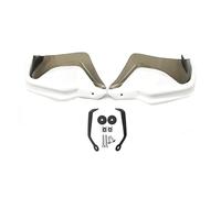 Paramani Antivento Per Benelli TRK702 TRK702X TRK 702 702X 2022 2023 Moto Paramani Shield Guard Parabrezza Protezione Dal Vento A Mano Paramanos(White Green Set)