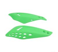 Paramani antivento per motocross, copertura in plastica ABS con base di montaggio in lega di alluminio per stabilità (verde)