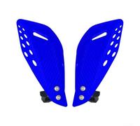 Paramani antivento per motocross, copertura in plastica ABS con base di montaggio in lega di alluminio per stabilità (blu)