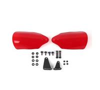 Paramani Antivento Per Road Glide CVO/SE FLTRXSE 2023 2024-più Tardi Moto Paramani Vento Shutter Contiene Cinque Colori Protection Manubrio(Red)