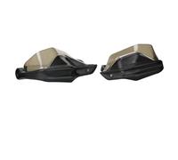 Paramani Antivento Per Versys 650 Per Versys1000 Paramani Per Moto Scudo Maniglia Copertura Protettiva Per Parabrezza Protection Manubrio(Black and brown)