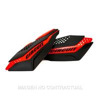 Paramani Circuit Dakar Carbon-Rojo Con Kit Da Montaggio Incluso Moto Motore