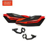 Paramani Circuit Dakar universali carbonio / rosso fluo