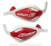 Paramani Circuit p4 Bianco-Rosso Moto Motore Ricambi Ciclomotore Accessori