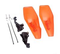 Paramani da motocross per FE250 FE350 FE450 TE125 TE250 2020 - per ATV e quad manubrio di moto, deflettore antivento per ridurre l'affaticamento coppia (arancione)