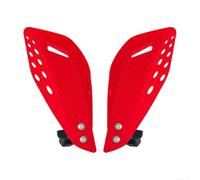Paramani Dirt Bike ABS plastica antivento Shield (rosso)