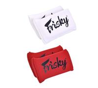 Paramani in gel da boxe, protezioni per nocche, protezione per le nocche, per kickboxing, Muay Thai, MMA (confezione da 2), bianco e rosso