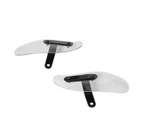 Paramani Manubrio Protezioni Per Suzuki Per GSF1200S Per SV1000 Moto ABS Plastica Protezione Per Le Mani Freddo Deflettore Scudo Protezione Per Le Mani Scudo(WHITE)