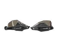 Paramani moto Adatto per paramani moto SYM ADX 300, protezioni manubrio, parabrezza protettivo(Black and brown)