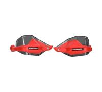Paramani moto Adatto per paramani moto SYM ADX 300, protezioni manubrio, parabrezza protettivo(Red Grey Big)