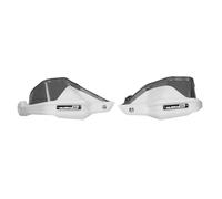 Paramani moto Adatto per paramani moto SYM ADX 300, protezioni manubrio, parabrezza protettivo(White and grey)