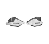 Paramani moto Adatto per paramani moto SYM ADX 300, protezioni manubrio, parabrezza protettivo(White Grey Big)