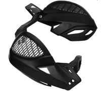 PARAMANI MOTO CROSS ENDURO MOTARD SCOOTER UNIVERSALI Nero Grigio MANUBRIO 22 mm