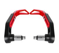 Paramani Moto Manubrio Paramani Per Moto Anteriori Universali Adatti Cross Inserti Resistenti Antiurto(Red)