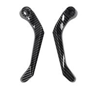 Paramani Moto Neri, Paramani Leva Frizione Freno in Alluminio, Parabrezza Moto (Black)