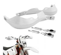 Paramani Moto, Paramani Moto Alluminio per Manubrio 22 mm 28 mm-Bianco