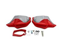Paramani moto paramani moto paramani parabrezza adatto per BMW R1200GS ADV R1200GS LC 2014-2019 R1250GS ADV manubrio (colore: rosso A)