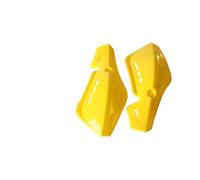 Paramani Moto Per 150cc Per Pit Per Dirt Per Moto Universale 22mm Maniglia Moto Paramani Protettore Paramano Protezione Manubrio Paramani Motocross(Yellow)