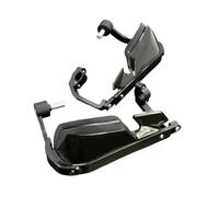 Paramani moto Per Africa Twin CRF1000L 2016-2018 Non Compatibile Con Parabrezza Moto DCT Paramani Motocross(Nero)