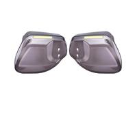 Paramani Moto Per Suzuki GSF 1250 1200 650 BANDIT HAYABUSA GSXR1300 RM85 Paramani Universale Per Moto Parabrezza Protection Manubrio Moto(Transparent)