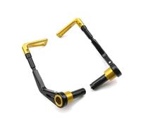 Paramani Moto Per Suzuki SV400 SV650 SV650X SV1000 SV650S V-Strom 250 Paramani Per Moto Da 22 Mm In Alluminio Per Motocross Universale Protection Manubrio Moto(Golden)