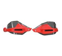 Paramani Motociclette Per Loncin Per Voge SR1 Per ADV 125 2025 Paramani Per Moto Protezione Le Mani Parabrezza Manubrio(Big Red and gray)