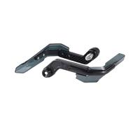 Paramani Motociclette Protezione Manubrio In Alluminio Moto Leva Modificata Strumento Modifica Design Elegante Motociclette(Black)