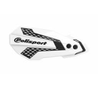 Polisport Paramani MX Flow – 1 punto fissaggio, kit montaggio – Bianco/Nero – Kawasaki KX250F/450F