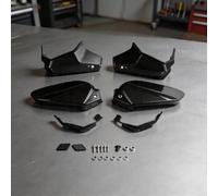 Paramani neri per Can Am Ryker 600 900 Rally Sport | Ampio spazio per le linee dei freni; funzionamento senza ostacoli; controllo sicuro dell'accesso; schermatura robusta