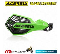 Acerbis K-Future Kawasaki KX 250/450, paramani male Verde/Nero