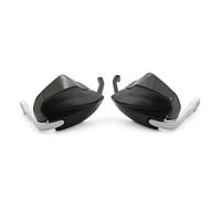 Paramani Paramani Per Manubrio Moto Per Ducati Multistrada V4 V4S V2 V2S 2021-2025 Paramani In Alluminio Manubrio Protezione(Black Silver)