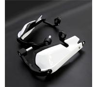 Paramani Per Manubrio Moto, Protezione Parabrezza Per Africa Twin CRF1000L 2016-2018, Non Compatibile Con DCT Guardia Mano Manubrio Antivento(Bianco)