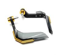 Paramani Per Manubrio Moto, Protezione Per Parabrezza Per Scooter Per Suzuki UY125 UU125 Coppia Motocicletta Paramani(Oro)